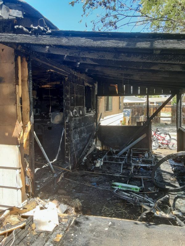 House Fire Recovery detail